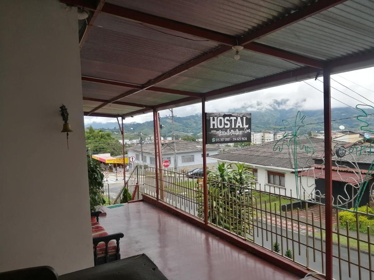 Hostal Spa Casa De Piedra Con Jacuzzi Santa Rosa de Cabal Buitenkant foto